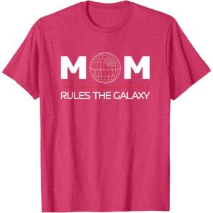 image:imageStar Wars Mom Rules the Galaxy Family Birthday Mothers Day TShirtRed Heather