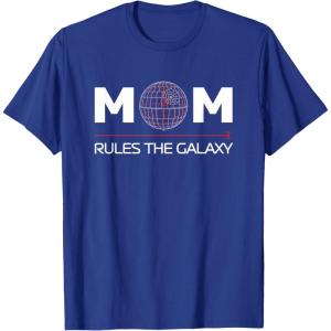 image:imageStar Wars Mom Rules the Galaxy Family Birthday Mothers Day TShirtRoyal Blue