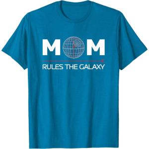 image:imageStar Wars Mom Rules the Galaxy Family Birthday Mothers Day TShirtSapphire Blue
