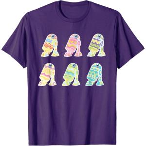 image:imageStar Wars R2D2 Pastel Easter Egg Decorated Droids TShirtPurple