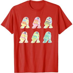 image:imageStar Wars R2D2 Pastel Easter Egg Decorated Droids TShirtRed