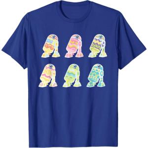 image:imageStar Wars R2D2 Pastel Easter Egg Decorated Droids TShirtRoyal Blue