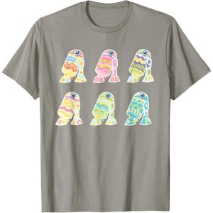 image:imageStar Wars R2D2 Pastel Easter Egg Decorated Droids TShirtSlate Grey