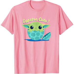 image:imageStar Wars The Mandalorian Grogu Eggstra Cute Easter TShirtPink