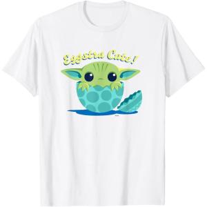 image:imageStar Wars The Mandalorian Grogu Eggstra Cute Easter TShirtWhite