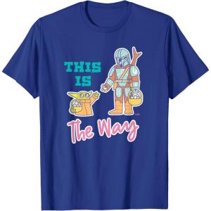 image:imageStar Wars The Mandalorian and Grogu This is the Way Easter TShirtRoyal Blue