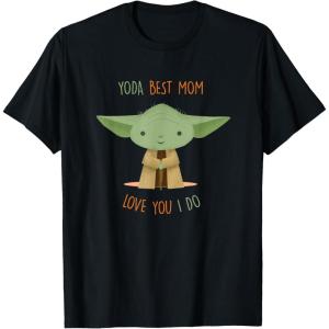 image:imageStar Wars Yoda Best Mom Love You I Do TShirtBlack