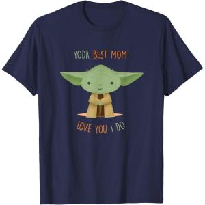 image:imageStar Wars Yoda Best Mom Love You I Do TShirtNavy Blue