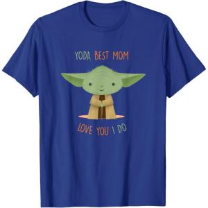 image:imageStar Wars Yoda Best Mom Love You I Do TShirtRoyal Blue