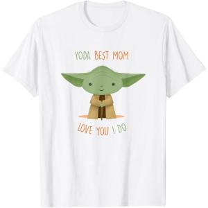image:imageStar Wars Yoda Best Mom Love You I Do TShirtWhite