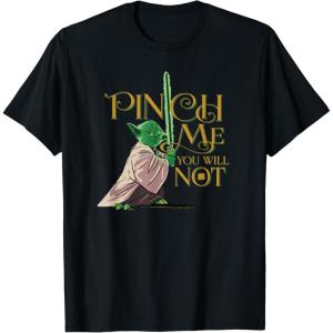 image:imageStar Wars Yoda Pinch Me You Will Not TShirtBlack