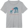 image:imageStar Wars ATAT Walkers Happy Mothers Day TShirtHeather Grey