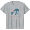 image:imageStar Wars ATAT Walkers Happy Mothers Day TShirtHeather Grey