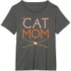 image:imageStar Wars Cat Mom Pet Parent Lightsabers TShirtAsphalt Grey