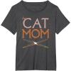 image:imageStar Wars Cat Mom Pet Parent Lightsabers TShirtDark Heather Grey