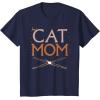 image:imageStar Wars Cat Mom Pet Parent Lightsabers TShirtNavy Blue
