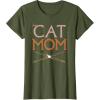image:imageStar Wars Cat Mom Pet Parent Lightsabers TShirtOlive Green