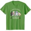 image:imageStar Wars Christmas All I Want For Christmas Is A Droid TShirtGrass Green