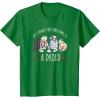 image:imageStar Wars Christmas All I Want For Christmas Is A Droid TShirtKelly Green