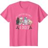 image:imageStar Wars Christmas All I Want For Christmas Is A Droid TShirtPink Heather