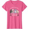 image:imageStar Wars Christmas All I Want For Christmas Is A Droid TShirtPink Heather
