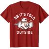 image:imageStar Wars Christmas BB Its Cold Outside TShirtCranberry Red