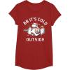 image:imageStar Wars Christmas BB Its Cold Outside TShirtCranberry Red