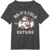 image:imageStar Wars Christmas BB Its Cold Outside TShirtDark Heather Grey