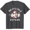 image:imageStar Wars Christmas BB Its Cold Outside TShirtDark Heather Grey