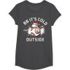 image:imageStar Wars Christmas BB Its Cold Outside TShirtDark Heather Grey
