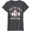 image:imageStar Wars Christmas BB Its Cold Outside TShirtDark Heather Grey