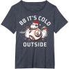 image:imageStar Wars Christmas BB Its Cold Outside TShirtHeather Blue