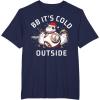 image:imageStar Wars Christmas BB Its Cold Outside TShirtNavy Blue