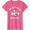 image:imageStar Wars Christmas BB Its Cold Outside TShirtPink Heather