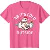 image:imageStar Wars Christmas BB Its Cold Outside TShirtPink Heather