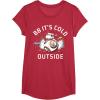 image:imageStar Wars Christmas BB Its Cold Outside TShirtRed Heather