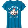 image:imageStar Wars Christmas BB Its Cold Outside TShirtSapphire Blue