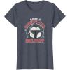 image:imageStar Wars Christmas Boba Fett Have A BountyFul Holiday TShirtHeather Blue