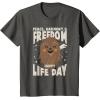 image:imageStar Wars Christmas Chewbacca Peace Harmony Happy Life Day TShirtAsphalt Grey