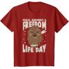 image:imageStar Wars Christmas Chewbacca Peace Harmony Happy Life Day TShirtCranberry Red