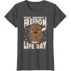 image:imageStar Wars Christmas Chewbacca Peace Harmony Happy Life Day TShirtDark Heather Grey