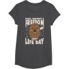 image:imageStar Wars Christmas Chewbacca Peace Harmony Happy Life Day TShirtDark Heather Grey