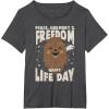image:imageStar Wars Christmas Chewbacca Peace Harmony Happy Life Day TShirtDark Heather Grey