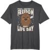 image:imageStar Wars Christmas Chewbacca Peace Harmony Happy Life Day TShirtDark Heather Grey