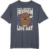 image:imageStar Wars Christmas Chewbacca Peace Harmony Happy Life Day TShirtHeather Blue