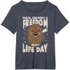 image:imageStar Wars Christmas Chewbacca Peace Harmony Happy Life Day TShirtHeather Blue