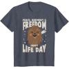 image:imageStar Wars Christmas Chewbacca Peace Harmony Happy Life Day TShirtHeather Blue