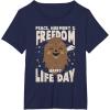 image:imageStar Wars Christmas Chewbacca Peace Harmony Happy Life Day TShirtNavy Blue