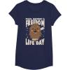 image:imageStar Wars Christmas Chewbacca Peace Harmony Happy Life Day TShirtNavy Blue