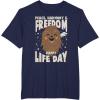 image:imageStar Wars Christmas Chewbacca Peace Harmony Happy Life Day TShirtNavy Blue